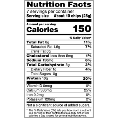 Doritos Nacho Cheese Protein Tortilla Chips - 7 Oz - Image 3