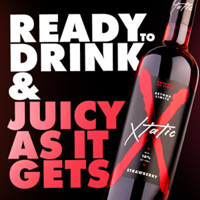 Xtatic Strawberry Wine - 750 ML - Image 4
