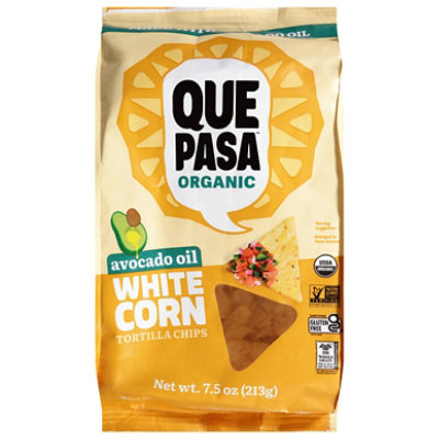 Que Pasa Tortilla Chips Blue - 7.5 OZ - Image 2