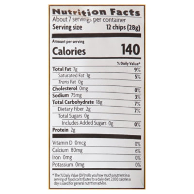 Que Pasa Tortilla Chips Blue - 7.5 OZ - Image 3