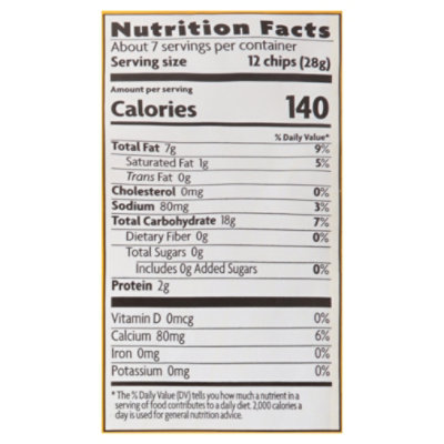 Que Pasa Tortilla Chips Yellow 7.5oz - 7.5 OZ - Image 3