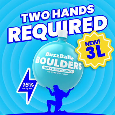Buzzballz Boulders Berry Cherry Limeade Wine - 3 LT - Image 4