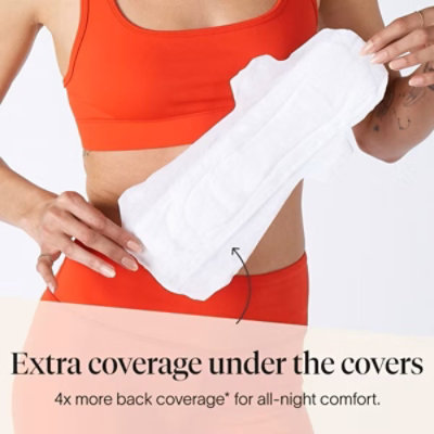 Cora Xtra Hvy Ovrnt Pads 20 Ct - 20 CT - Image 3