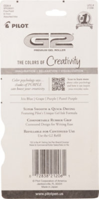 Pilot G2 Positivity Purple - 4 CT - Image 4