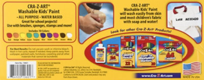 Crazart Classroom Super Washable Kids Paint - 10 CT - Image 4