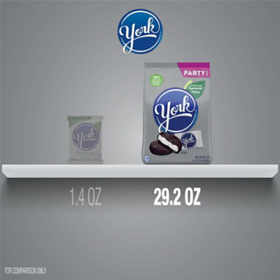 York Dark Chocolate Covered Peppermint Pattie Miniatures Party Pack Stand Up Bag - 29.2 OZ - Image 5