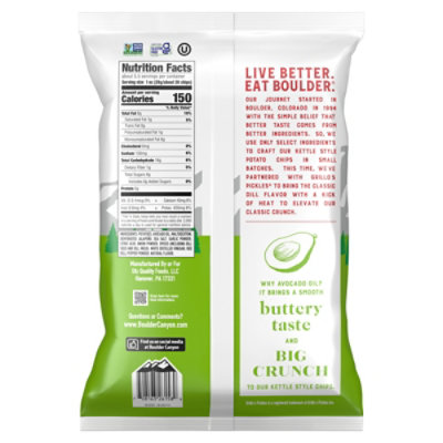 Boulder Canyon Hot Dill Pickle 5.25oz - 5.25 OZ - Image 2