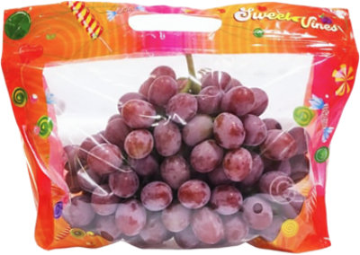 Candy Heart Red Seedless Grapes - 2 Lb - Image 1