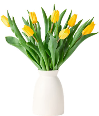Overjoyed Boutique Spring Cinch Vase Tulip Arrangement - Each - Image 1