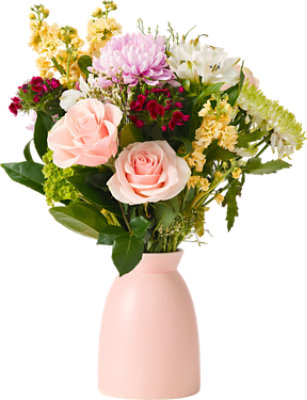 Overjoyed Boutique Spring Cinch Vase Arrangement - Each - Image 1