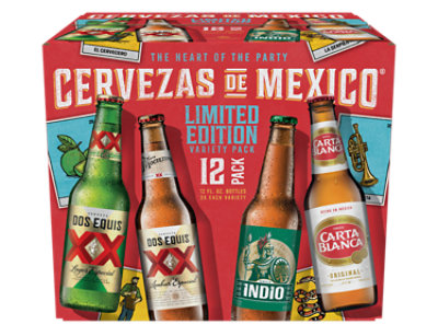 Cervezas De Mexico In Bottles - 12-12FZ - Image 2