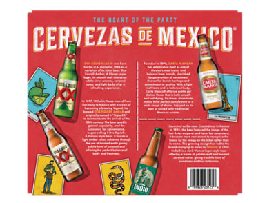 Cervezas De Mexico In Bottles - 12-12FZ - Image 3