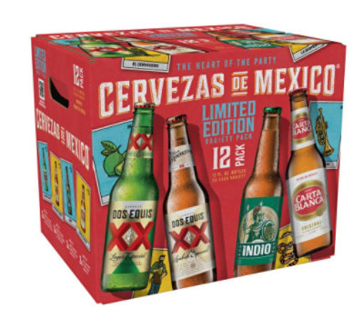Cervezas De Mexico In Bottles - 12-12FZ - Image 2