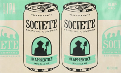 Societe The Apprentice Ipa 6-12 Fl Oz In Cans - 6-12 FZ - Image 3