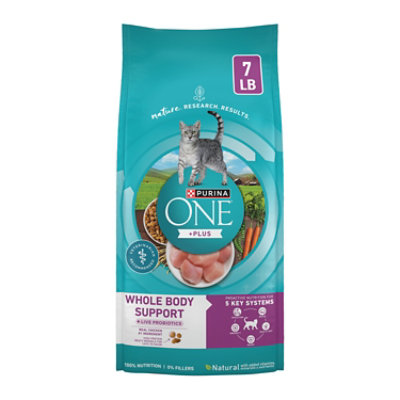 Purina One Dry Cat Whole Body Support Chicken - 7 LB - Image 1