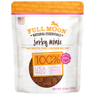 Full Moon Chicken Jerky Minis 12 Oz - 12 OZ - Image 1