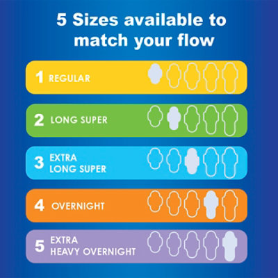 Always Ultra Thin Sz2 & Sz4 Duo Pack - 44 CT - Image 5