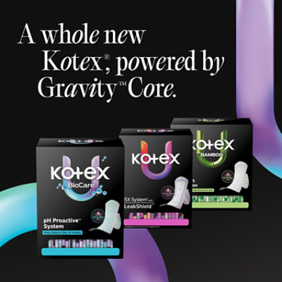 Kotex Biocare Regular Ultra Thin Winged Pads - 14 Count - Image 8