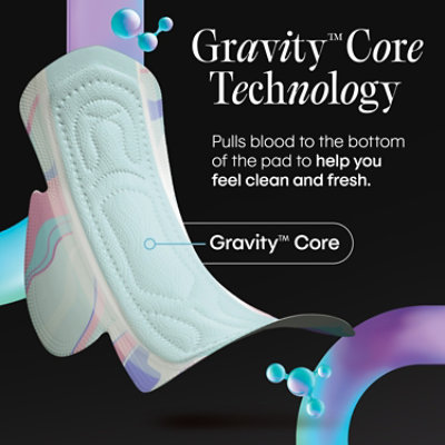 Kotex Biocare Ultra-thin Winged Heavy Pads - 12 Count - Image 2