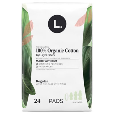 L Ultra Pad Reg 1x - 24 CT - Image 1