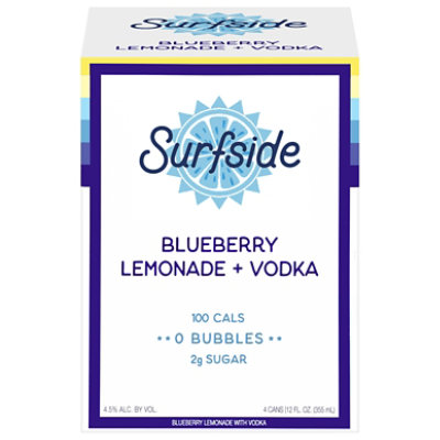 Surfside 4pk Blueberry Lemonade - 4-12 FZ - Image 3