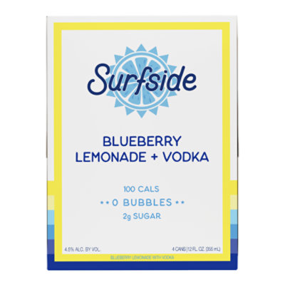 Surfside 4pk Blueberry Lemonade - 4-12 FZ - Image 6