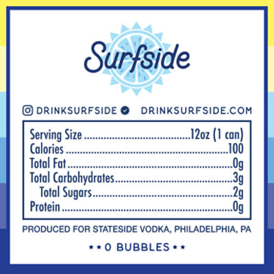 Surfside 4pk Blueberry Lemonade - 4-12 FZ - Image 4
