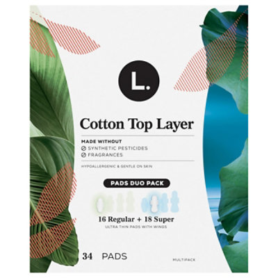 L Multi Pack Duo Pad - 34 CT - Image 2