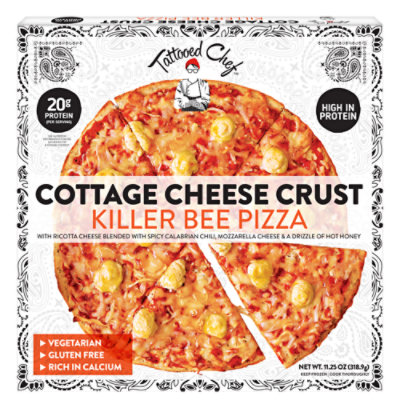 Tattooed Chef Cottage Cheese Crust Killer Bee 11.25oz - 11.25 OZ - Image 1