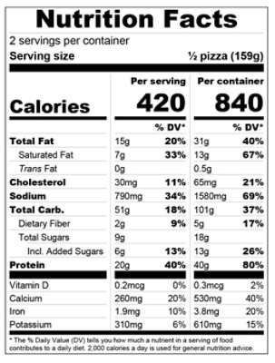 Tattooed Chef Cottage Cheese Crust Killer Bee 11.25oz - 11.25 OZ - Image 1