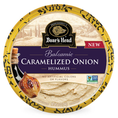 Boars Head Balsamic Caramelized Onion Hummus - 10 OZ - Image 1