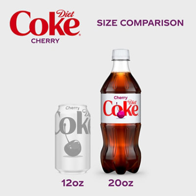 Coca Cola Cherry Diet 20fz - 20 FZ - Image 5
