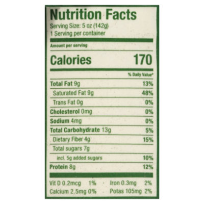 Cocojune Organic Protein Pineapple Yuzu Yogurt , 5 Oz - 5 OZ - Image 3