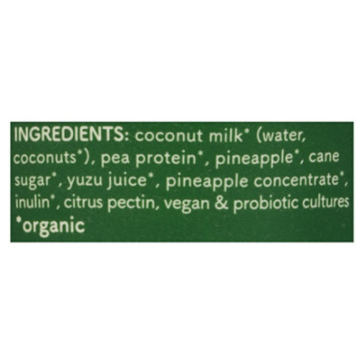 Cocojune Organic Protein Pineapple Yuzu Yogurt , 5 Oz - 5 OZ - Image 4