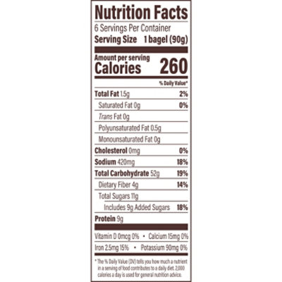 Thomas Cranberry Bagels - 18 Oz - Image 3