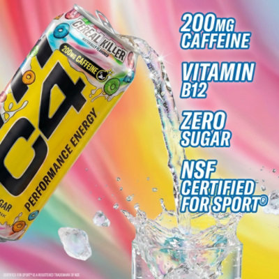 C4 Performance Energy Cereal Killer - 16 Fl. Oz. - Image 5