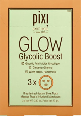 Sheet Mask Glow 3pk - 0.8 OZ - Image 2