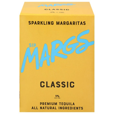 Sip Margs Spkl Classic Marg 4pk - 4-355ML - Image 2