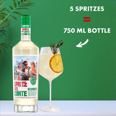 Spritz Del Conte Vermouth Wine - 750 ML - Image 3