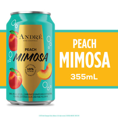 Andre Coc85000s Peach M44126 Can - 355 ML - vons