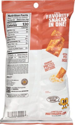 Pretzelized Snacks Chips Pretzel Pita Aged Cheddar - 7 OZ - Image 5