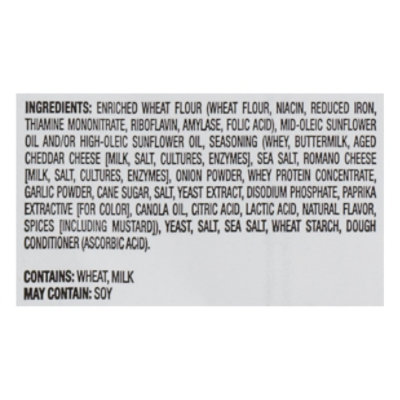 Pretzelized Snacks Chips Pretzel Pita Aged Cheddar - 7 OZ - Image 4