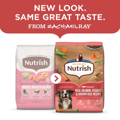 Rachael Ray Nutrish Dry Dog Salmon, Veggies & Brown Rice Recipe - 12 LB - Image 3