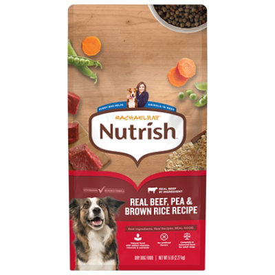 Rachel Ray Nutrish Dry Dog Beef & Brown Rice - 5 LB - Image 1