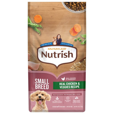 Rachael Ray Nutrish Dry Dog Small Breed Chicken & Veggies - 5 LB - Image 1