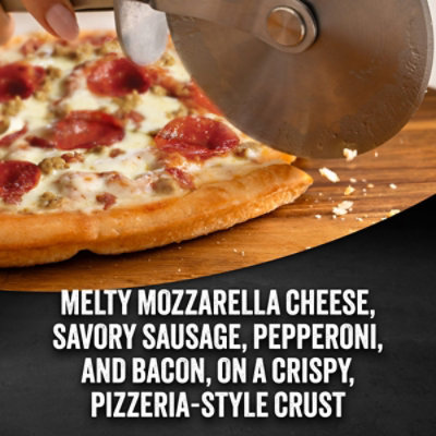 Red Baron Crunch Time Meat Trio Frozen Microwave Pizza 15.37 Oz - 15.37 OZ - Image 3