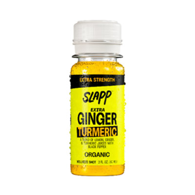 Slapp Extra Ginger Turmeric Wellness Shot - 2 FZ - Image 1