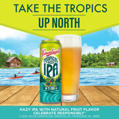 Leinenkugel Tropical Hazy Ipa 12/12c - 2-12 FZ - Image 5