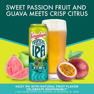 Leinenkugel Tropical Hazy Ipa 12/12c - 2-12 FZ - Image 3