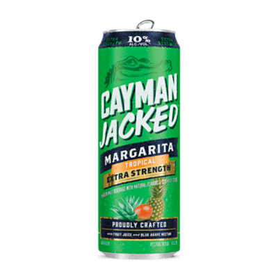 Cayman Jacked Tropical Margarita Can - 19.2 FZ - Image 1